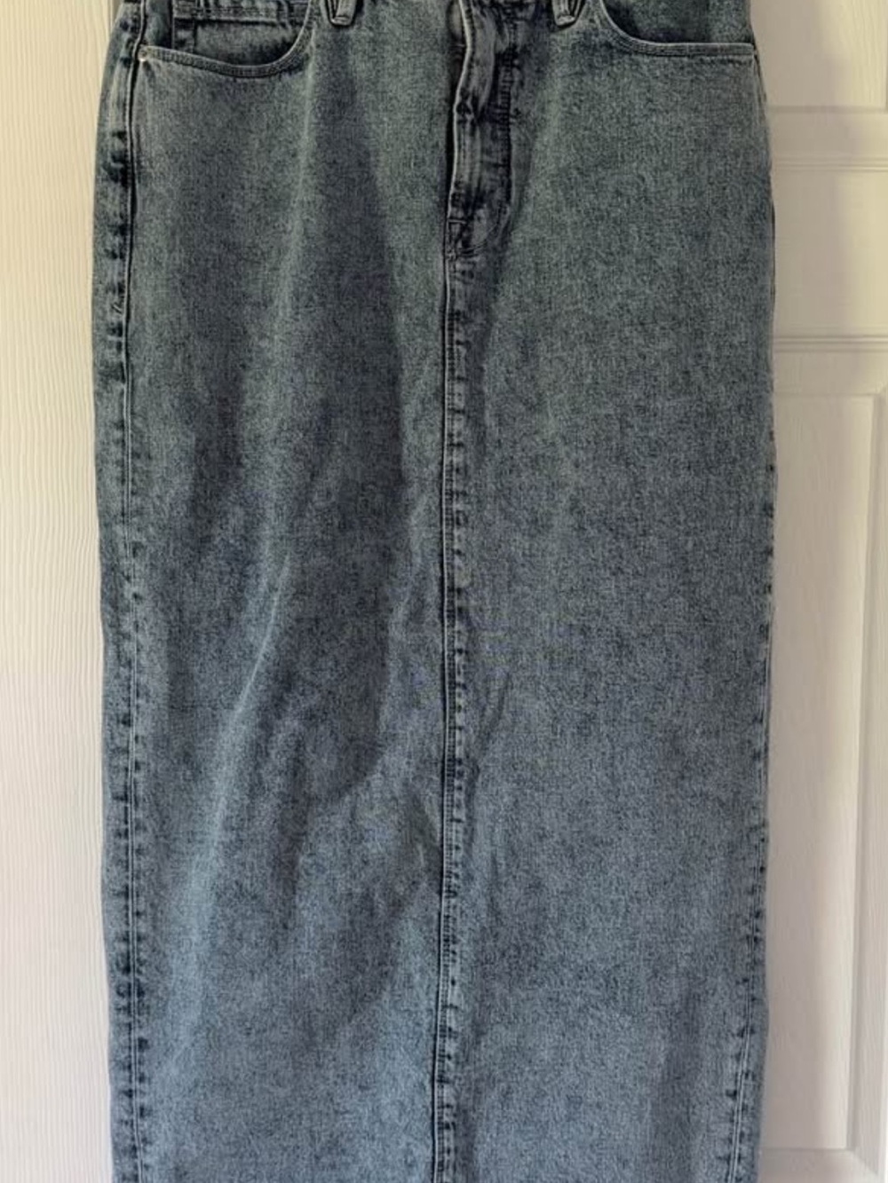 Good American Jean Skirt